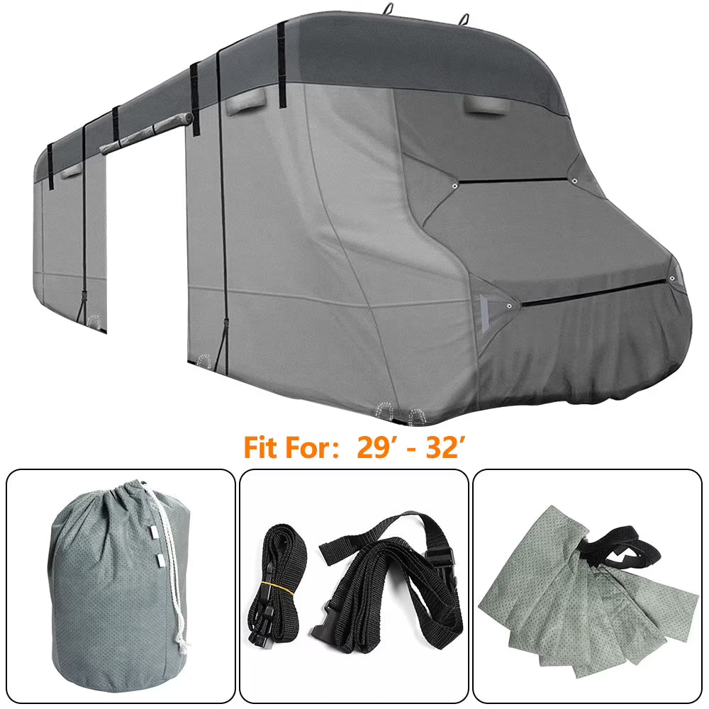 Housse de rangement anti-UV LABLT pour camping-car de classe C, caravane et remorque, 29 à 32 pieds