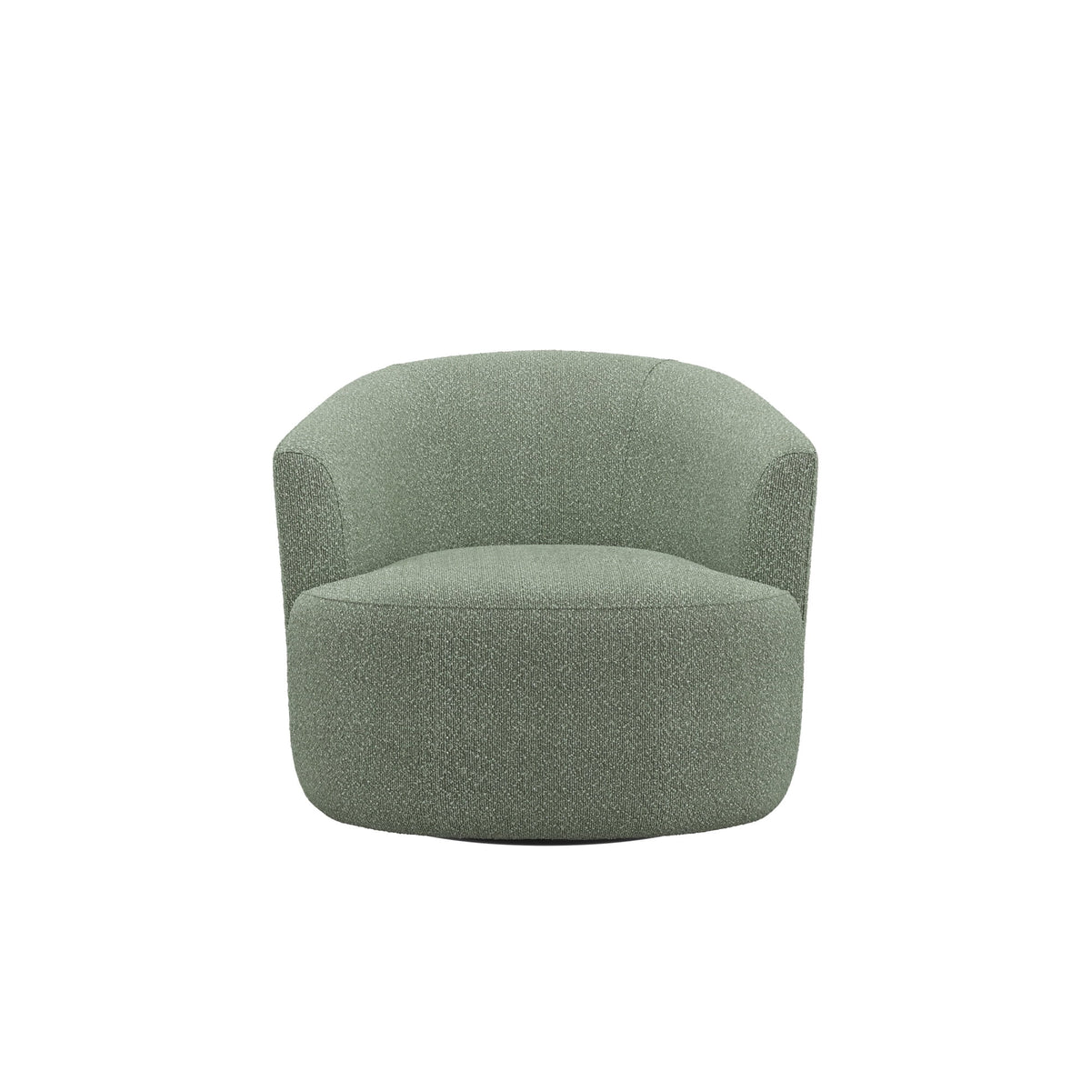 Fauteuil d'appoint pivotant en bouclé Mainstays, taupe