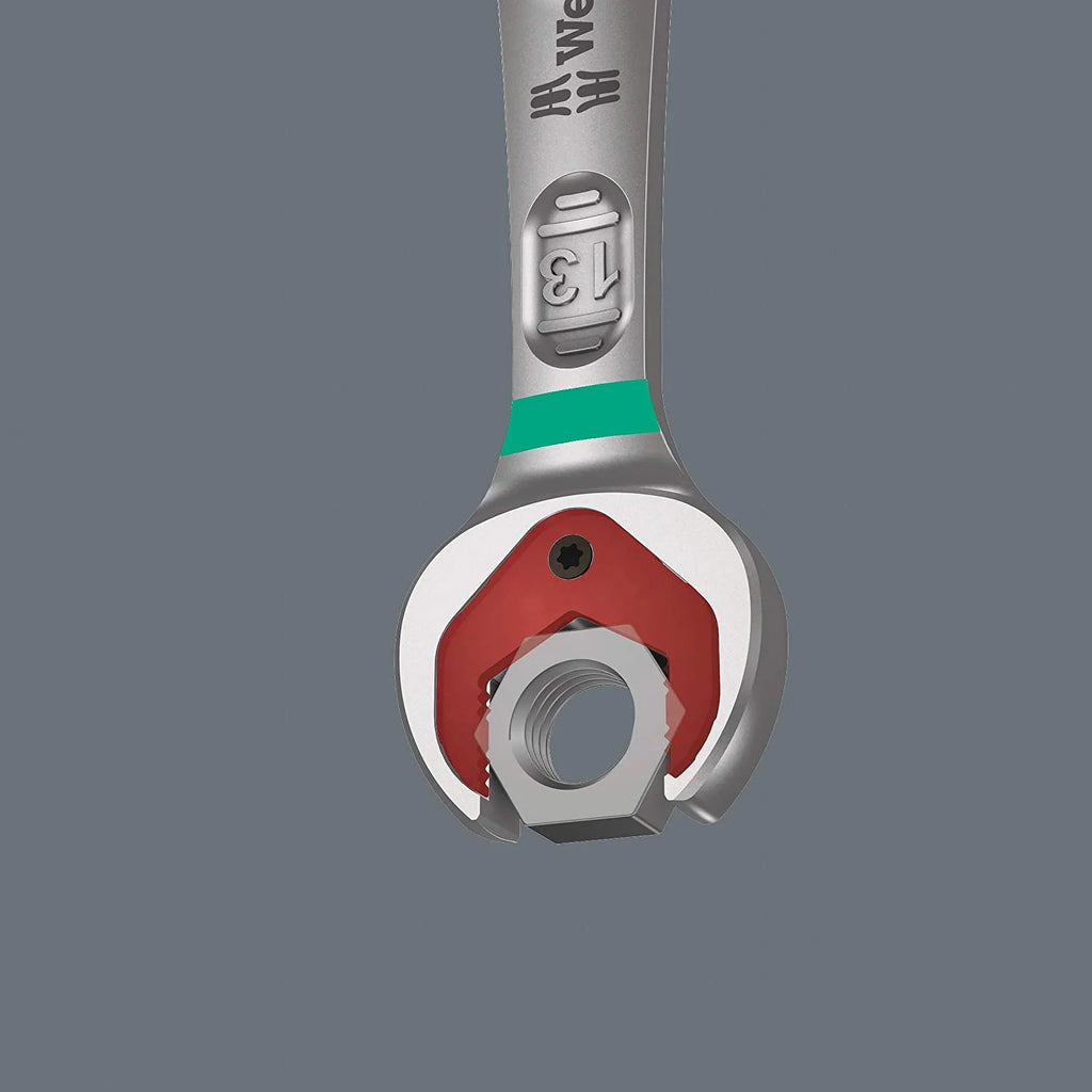 Clé combinée Wera Acier,Acier,Chrome,Standard 05020022001