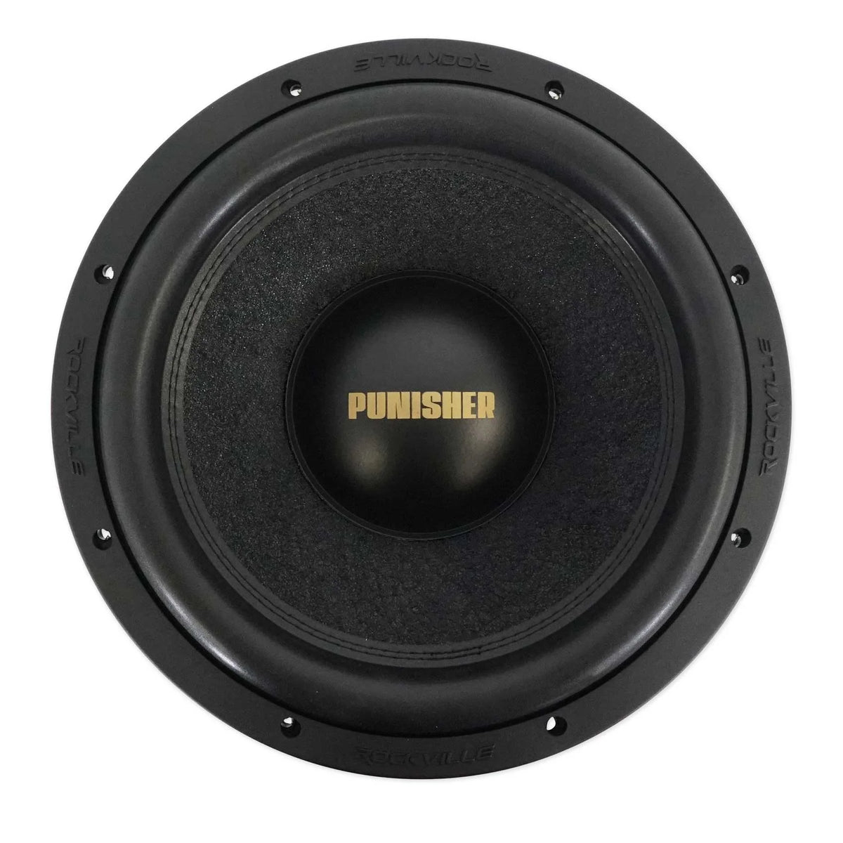 Caisson de basses pour voiture Rockville Punisher 12D2 12 5600w Peak Double sub 2-Ohm 1400w RMS Certifié CEA