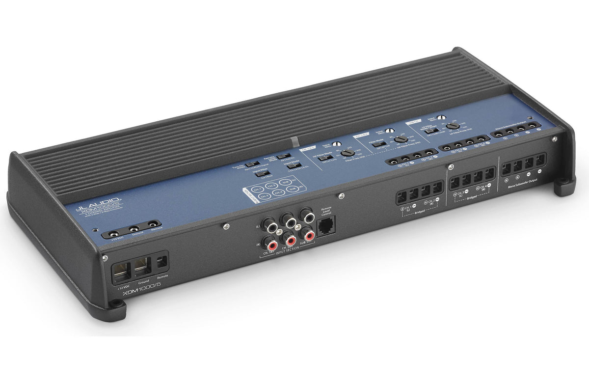 JL Audio XDM1000/5 Amplificateur 5 canaux Classe D 1000W pour voiture/bateau