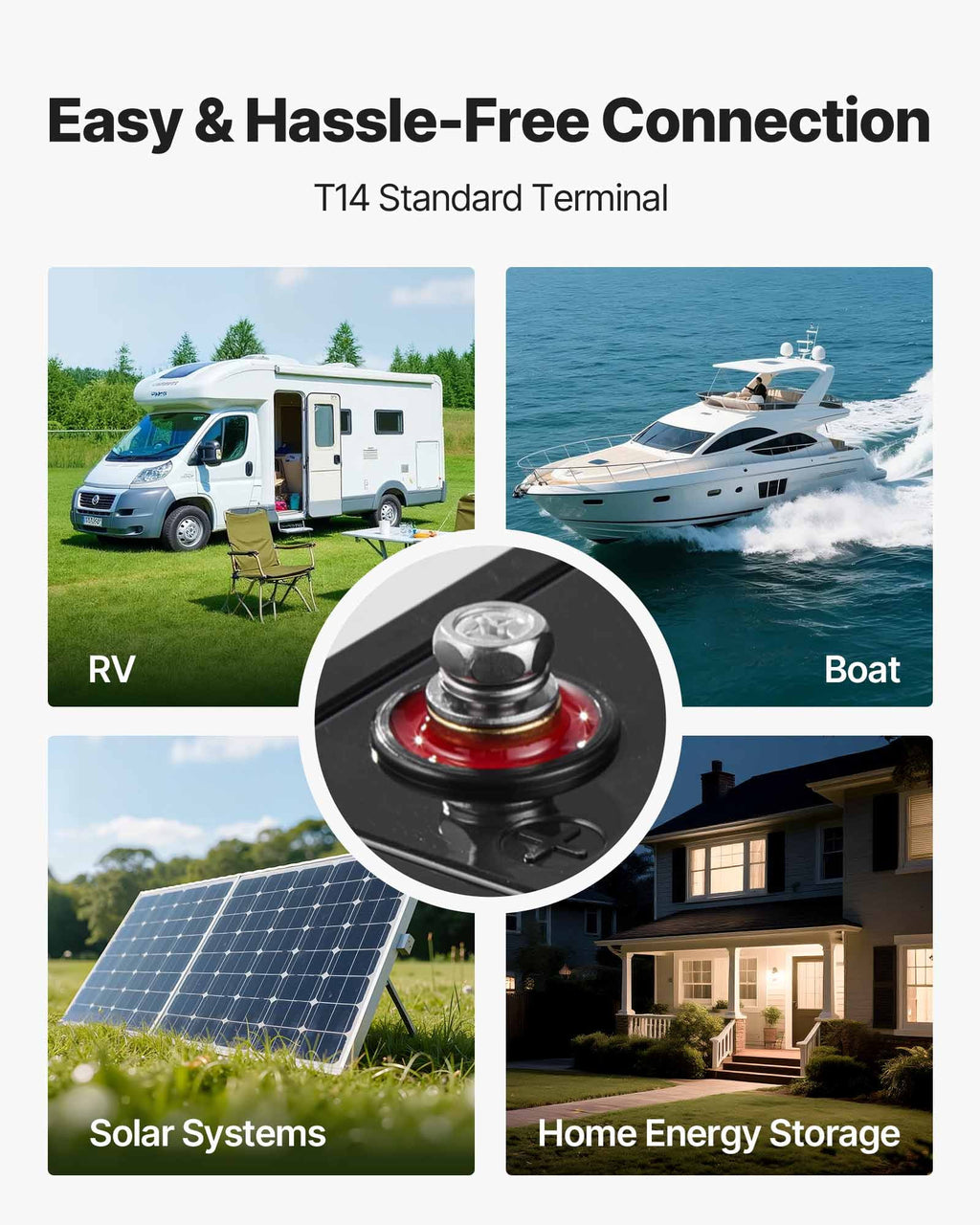 Batterie LiFePO4 VEVOR 12V 100Ah, Jusqu'à 15000 Cycles, Batterie Lithium Fer Phosphate à Décharge Profonde avec BMS Intégré,Protection à Basse Température,Durée de Vie de 10 Ans,pour Stockage d'Énergie Solaire Domestique Hors Réseau