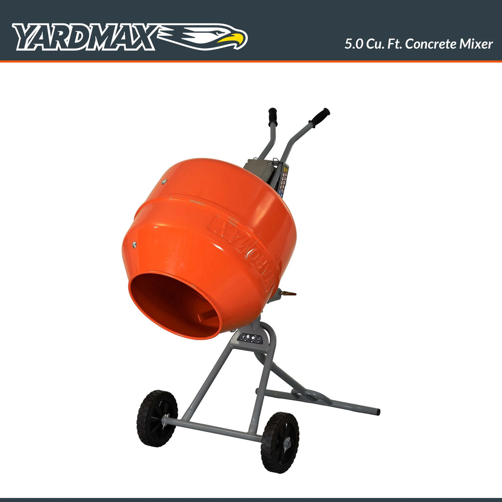 BÉTONNIÈRE YARDMAX YM0146 5,0 pi³