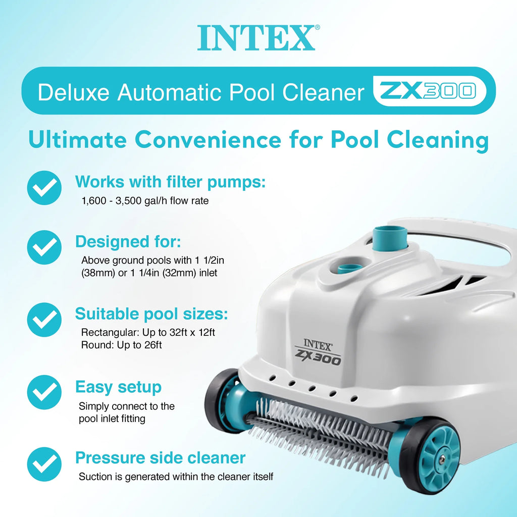 Piscine hors-sol INTEX Ultra XTR 7,32 m x 3,66 m x 1,32 m, bouées (lot de 2) et glacière gonflable