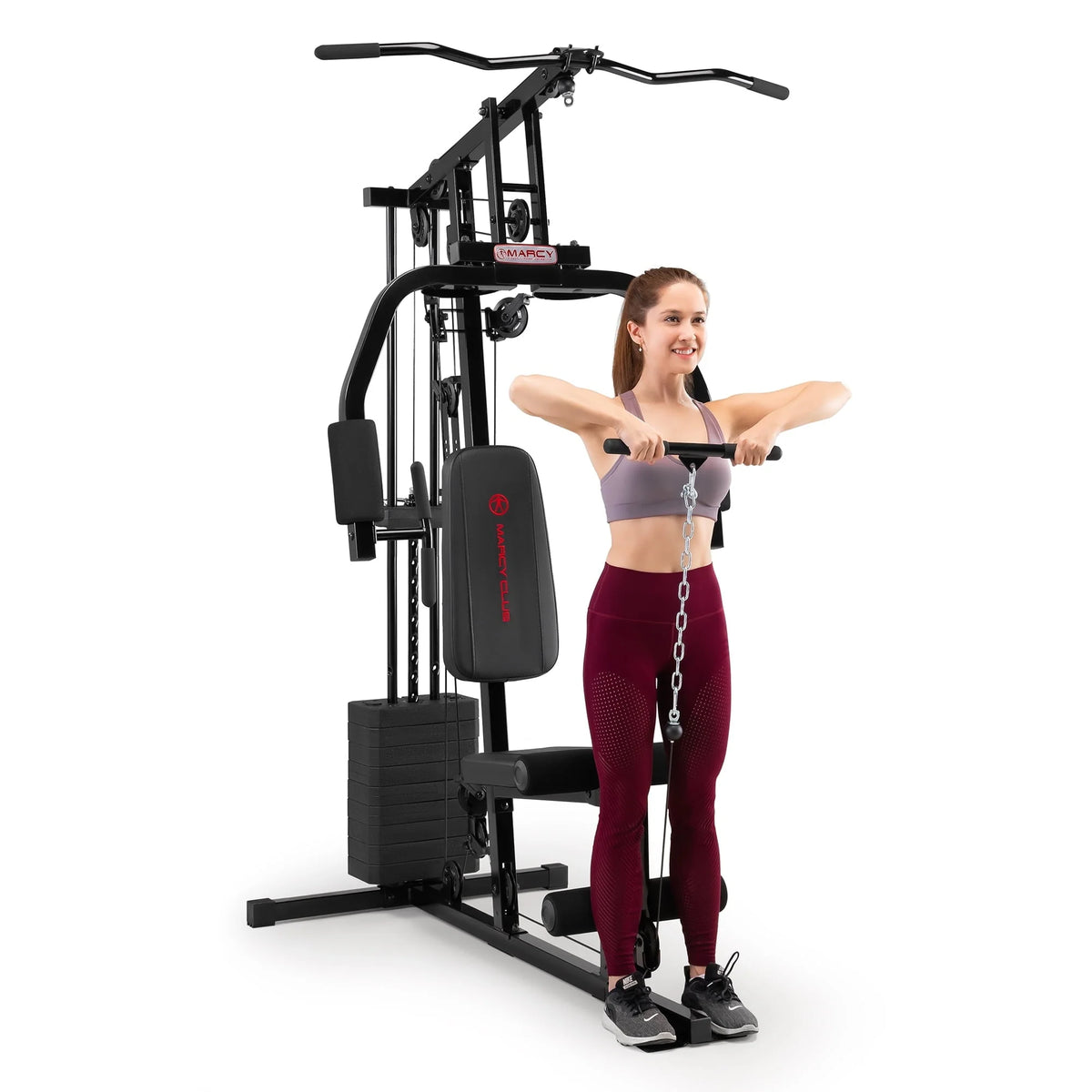 Appareil de musculation Marcy à charges libres de 45 kg