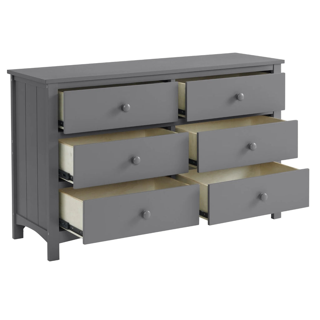 Commode universelle à 6 tiroirs Oxford Baby, blanc neige