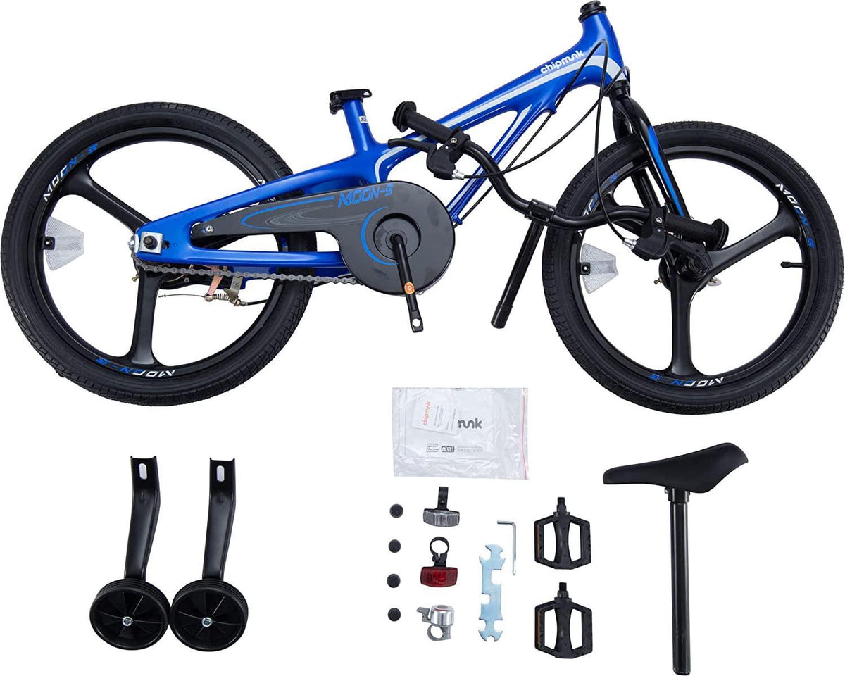 Vélo pour enfant Royalbaby Moon5 18 pouces bleu