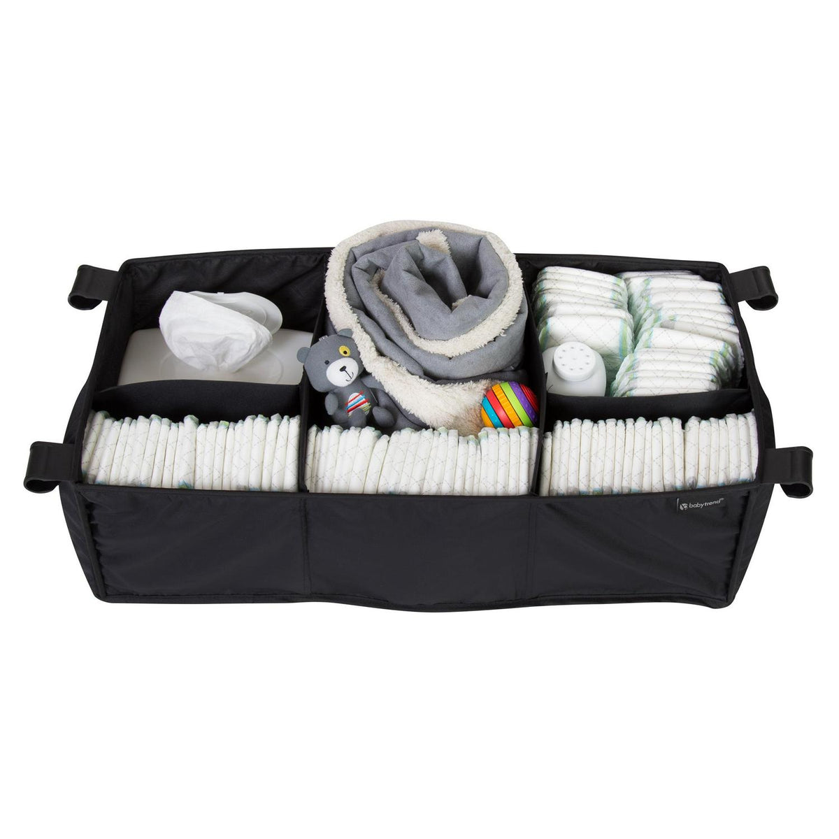 Parc d’éveil pour jumeaux Baby Trend Twins avec sac de transport - Circle Tech multicolore noir