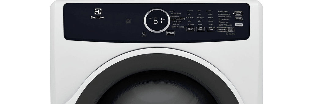 Sèche-linge électrique Electrolux à chargement frontal Perfect Steam avec rafraîchissement instantané, 8,0 pi³