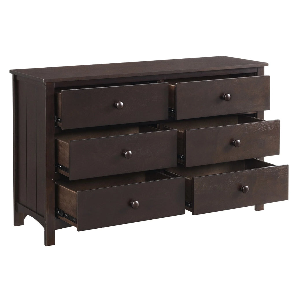 Commode universelle à 6 tiroirs Oxford Baby, blanc neige