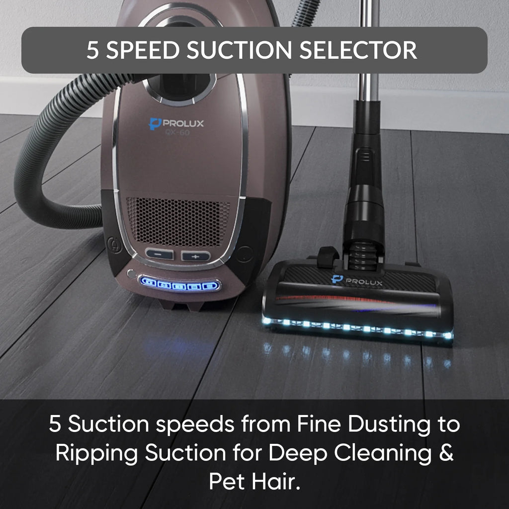 Aspirateur à bac Prolux QX60 avec brosse motorisée Wessel Werk EBK250