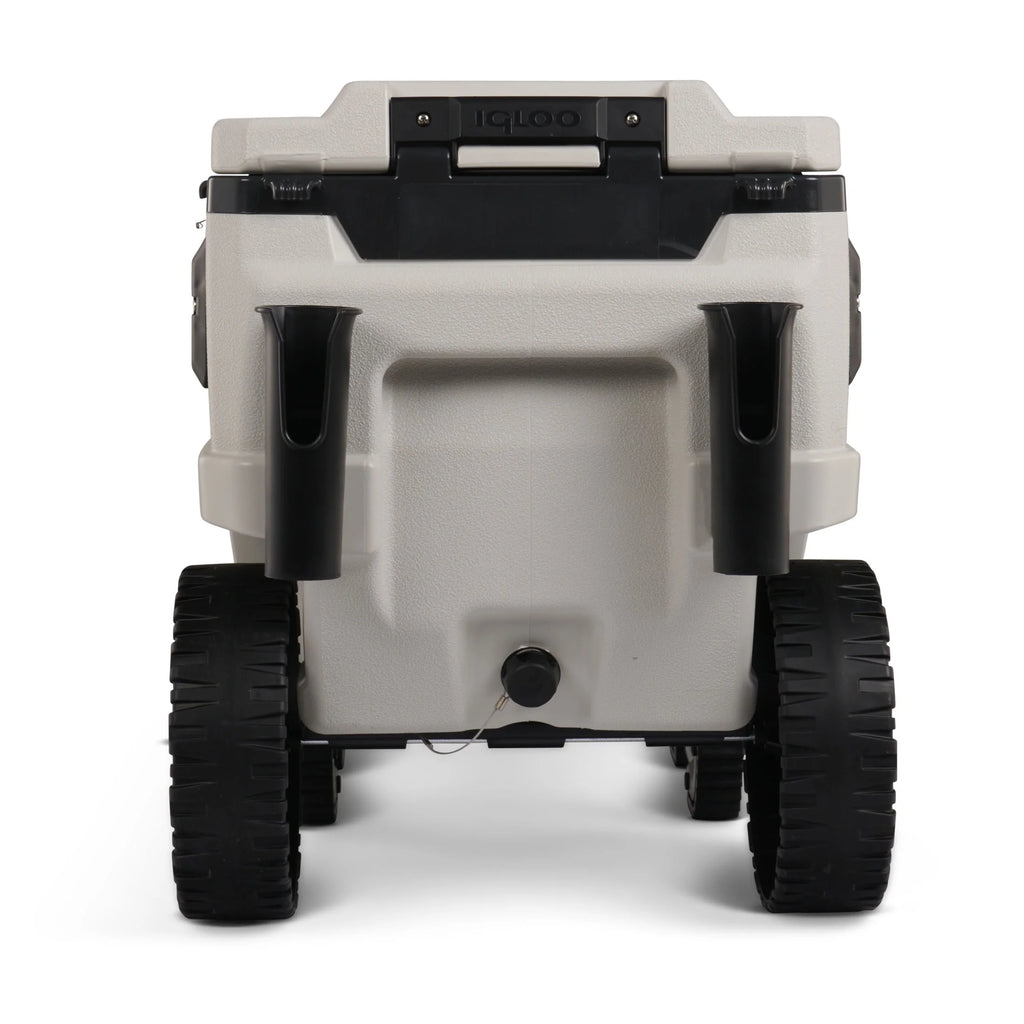 Glacière à roulettes Igloo Trailmate Journey 70 QT, Gris Carbonite