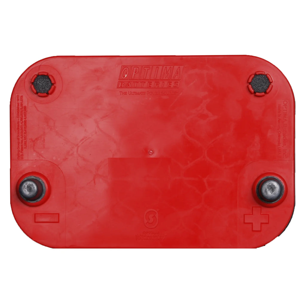 Batterie de démarrage automobile OPTIMA RedTop AGM Spiralcell, Groupe 35, 12 volts, 720 CCA, 90 RC