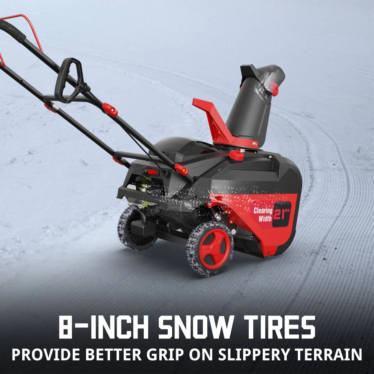 Souffleuse à neige à essence monobâti PowerSmart 21 pouces 212 cc DB7006B