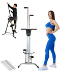 Machine d’escalade verticale X Factor, appareil cardio à marches pour la maison, entraînement complet du corps avec 3 bandes de résistance