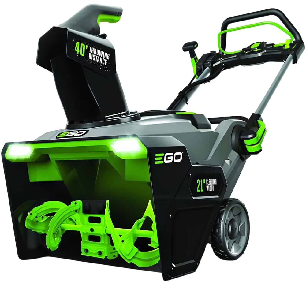 Souffleuse à neige EGO POWER+ 21 avec vis sans fin en acier, outil nu