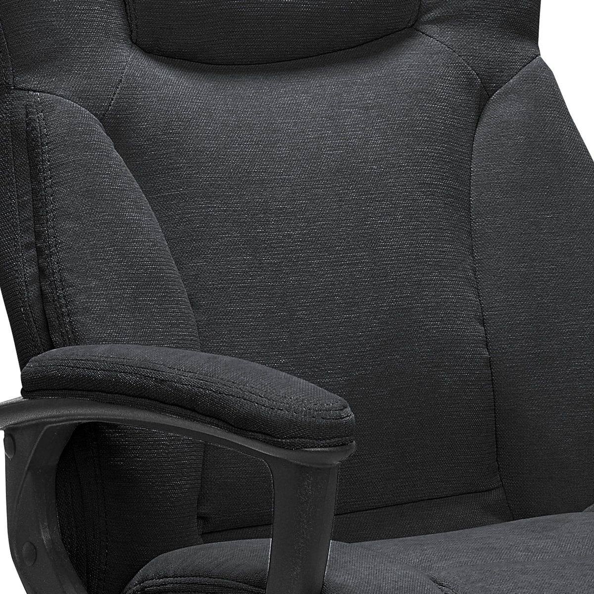 Chaise de bureau Serta Connor en microfibre gris clair