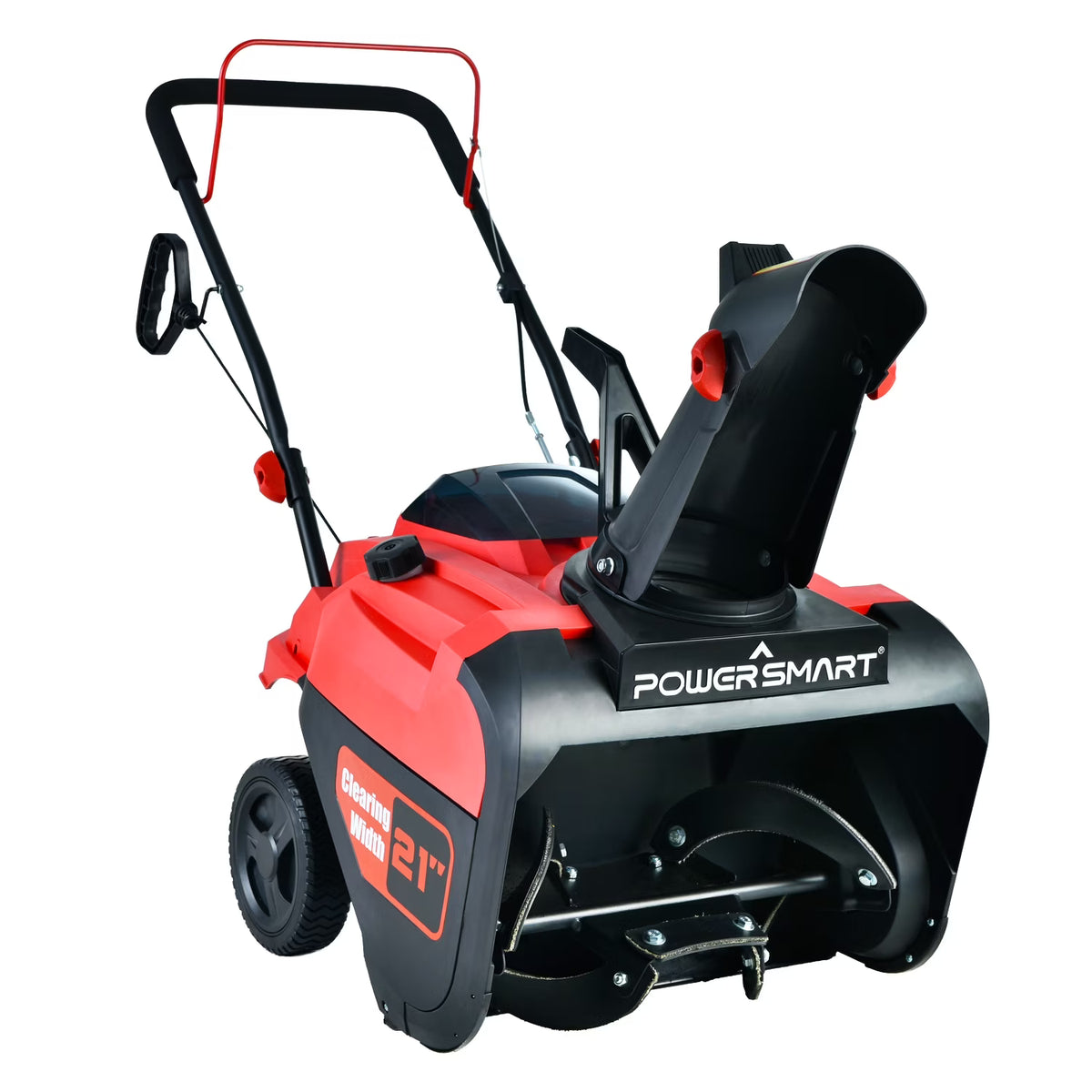 Souffleuse à neige à essence PowerSmart 21 212cc, facile à utiliser et de conception pliable