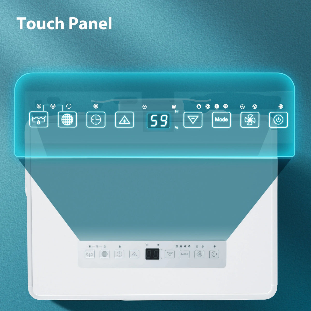 Déshumidificateur KISSAIR de 15 pintes, couverture maximale de 3 000 pi², 3 modes de fonctionnement, minuterie de 24 h, sous-sol/salle de bain/lancerie