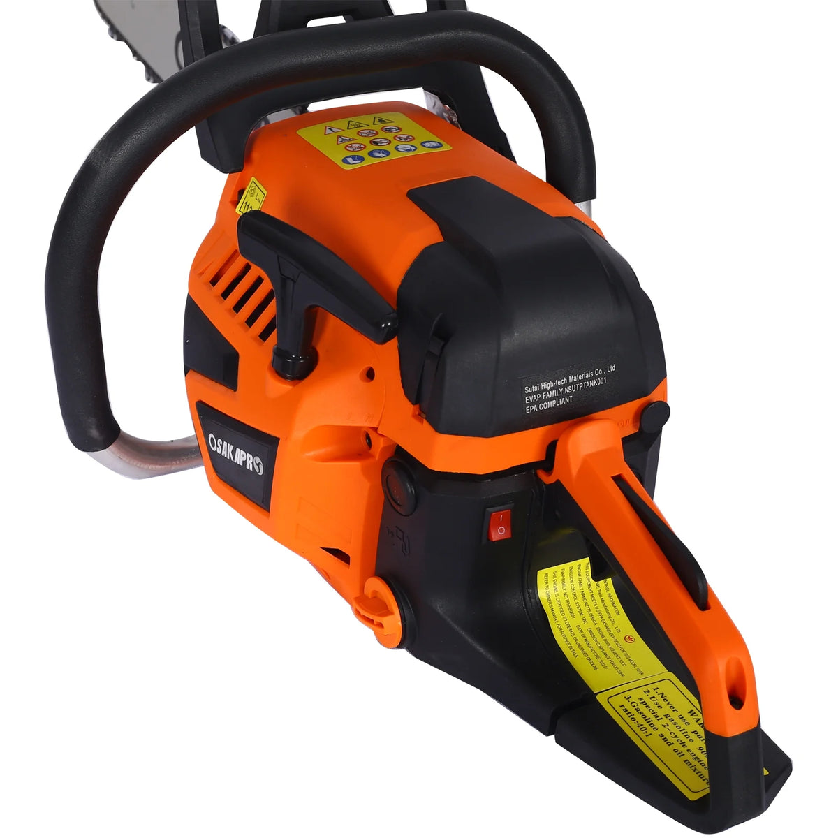 Tronçonneuse à essence Seizeen, tronçonneuse à essence 52 cm³ avec chargeur rapide, tronçonneuse sans fil 20 pouces 2,6 CV 8 500 tr/min, puissante tronçonneuse pour la taille en pépinière