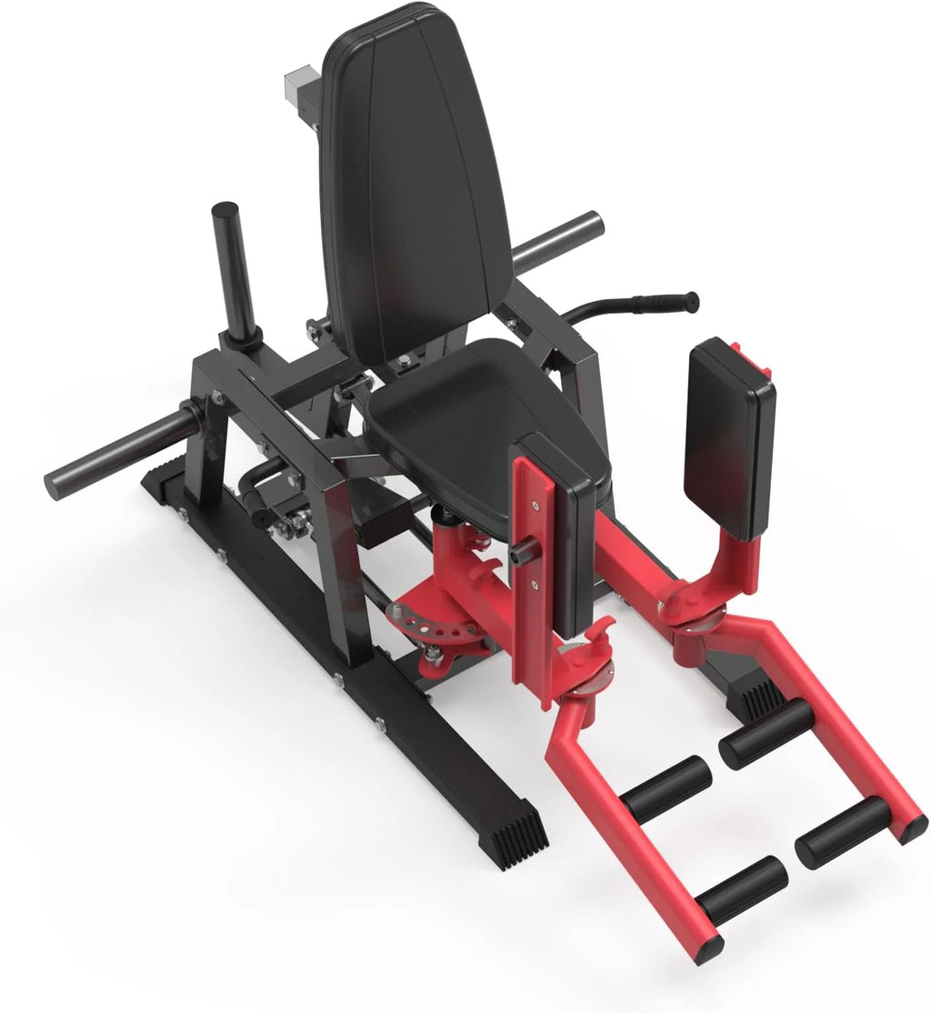 Machine à abduction de hanche Luku, appareil pour l’intérieur et l’extérieur des cuisses avec système de 6 niveaux de résistance pour la maison, noir
