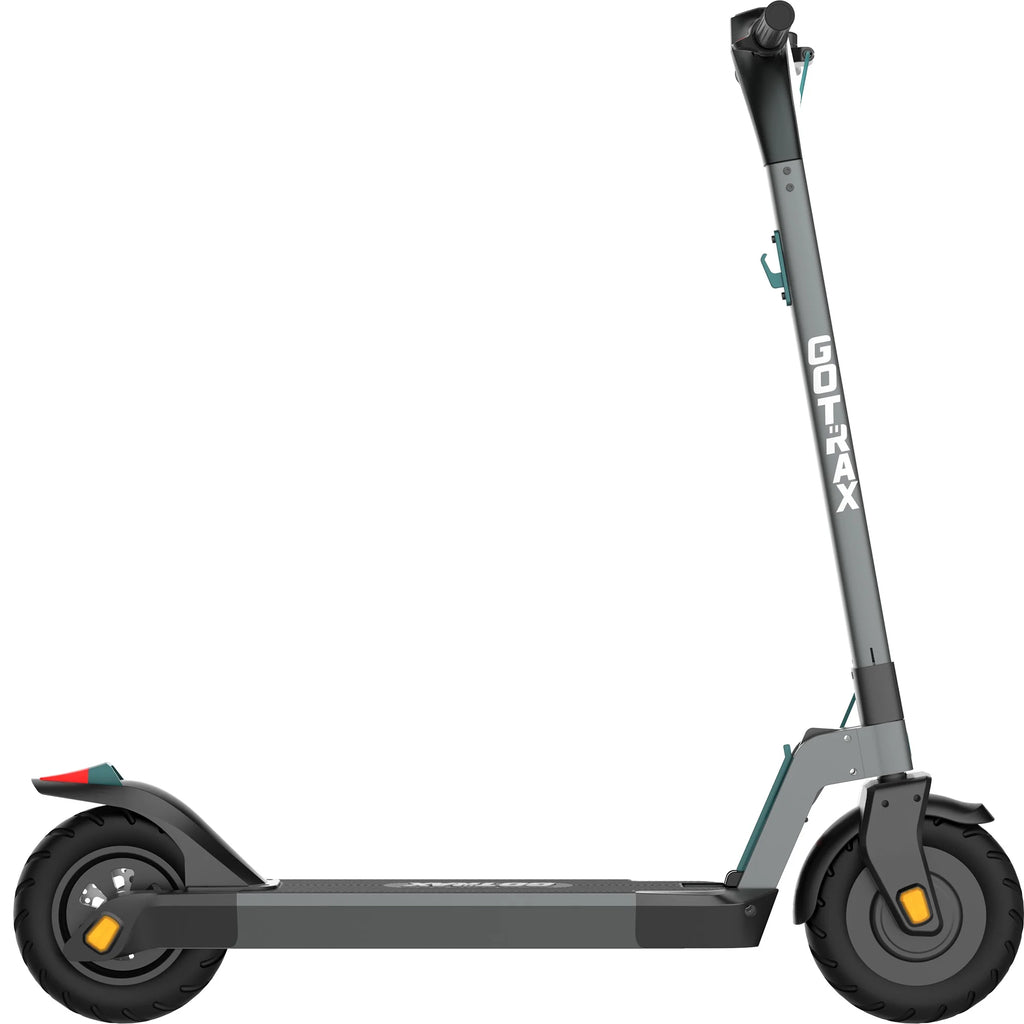 Trottinette électrique pour adulte GOTRAX G3 Plus, 300 W, 10 pouces, autonomie max. de 18 miles, trottinette pliable pour adulte, grise