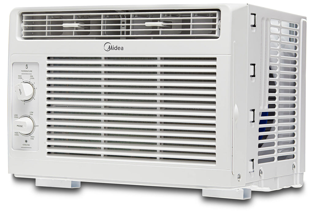 Climatiseur de fenêtre mécanique Midea 5 000 BTU pour 150 pi², blanc, MAW05M1WWT, neuf