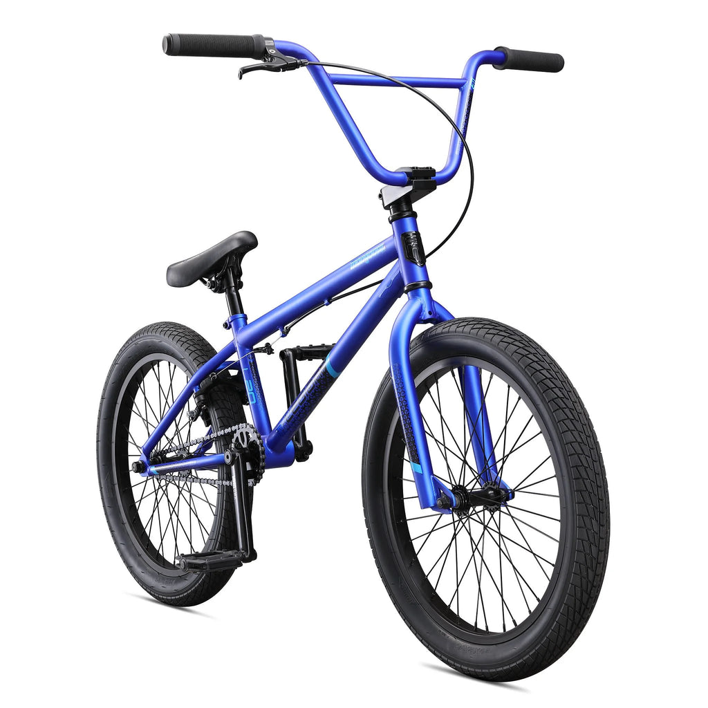 Vélo BMX Freestyle Mongoose Legion L20, Roue de 20 po, Dès 8 ans, Bleu