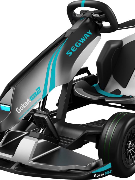 Segway ¨C Go Kart Pro 2 avec 15,5 mi d'autonomie maximale et 26,7 mph de vitesse maximale ¨C Gris