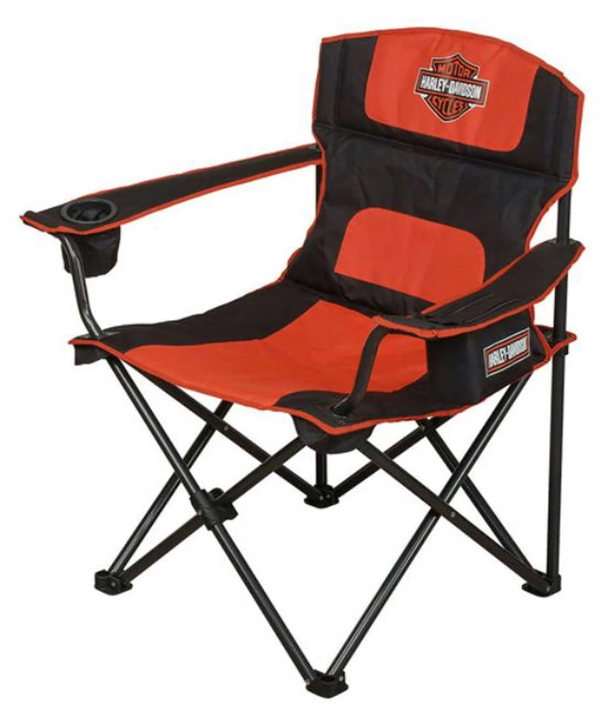 Lot de 2 chaises pliantes Deluxe Bar & Shield Harley-Davidson avec housses, Harley-Davidson