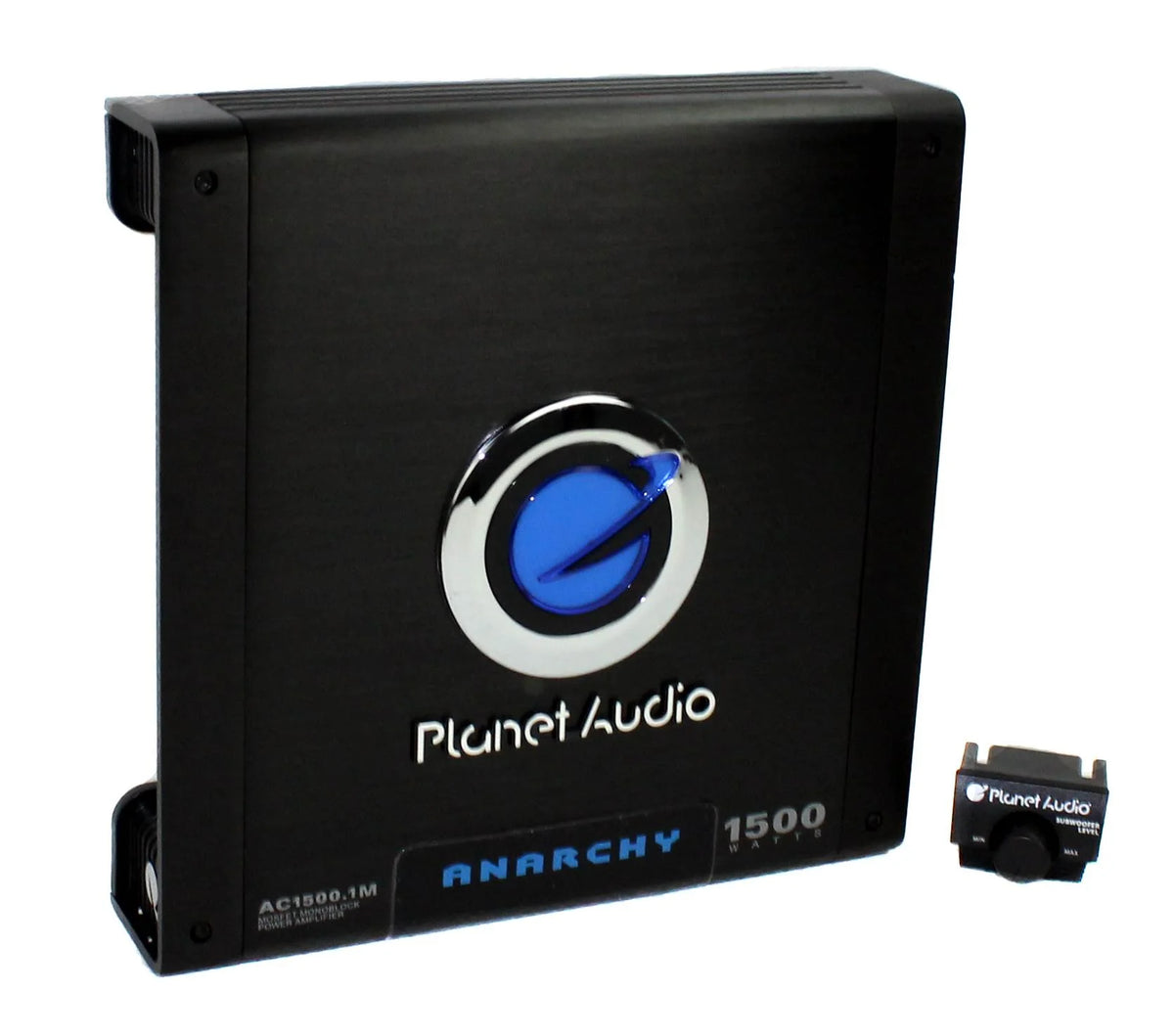 2) Caissons de basses Planet Audio 12 1800 W + enceinte ouverte doublée + amplificateur + câble