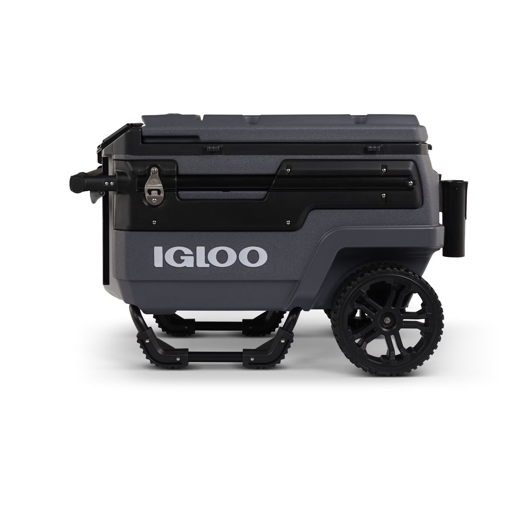 Glacière à roulettes Igloo Trailmate Journey 70 QT, Gris Carbonite