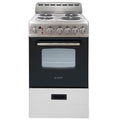 Cuisinière électrique Avanti 20 avec porte vitrée à cadre, en acier inoxydable (ERU200P3S)
