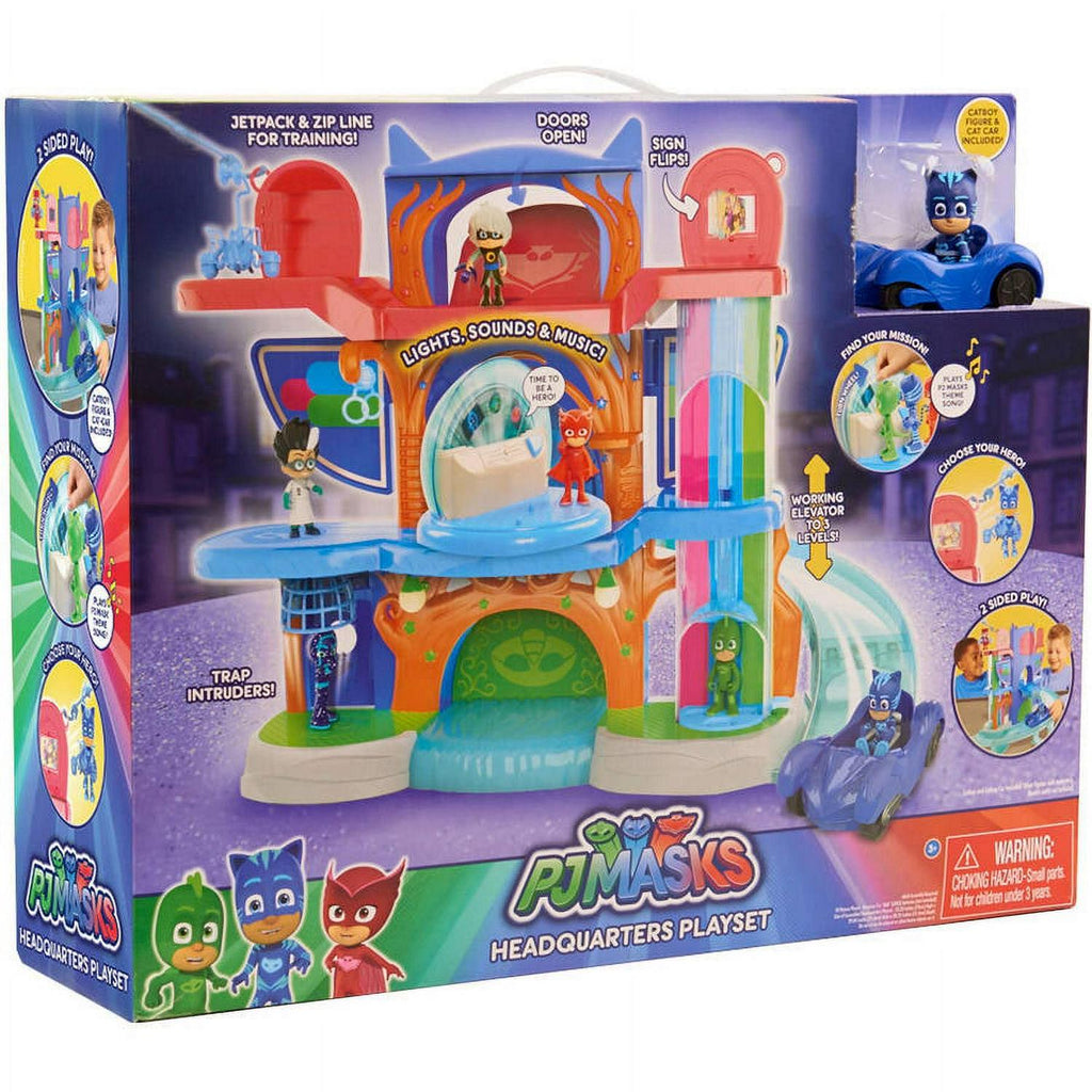 Coffret de jeu Le Quartier Général des Pyjamas-Héros