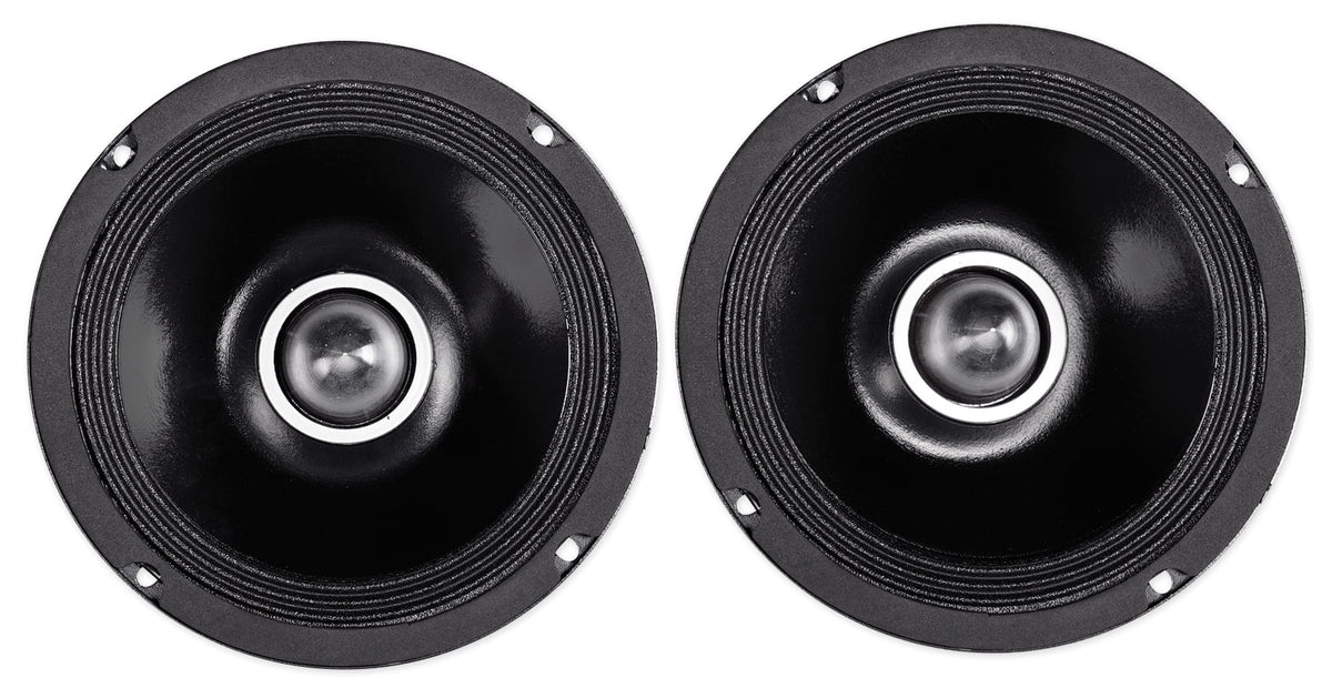 2) Pares Rockville X6.5C Competition 6.5 1000 Watt Haut-parleurs audio voiture à composants