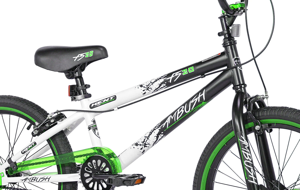 Vélo BMX 20 Ambush pour garçon, vert