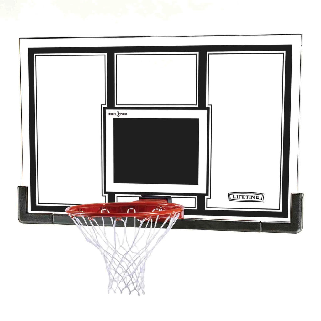 Kit complet de panneau et de cercle de basket-ball d’intérieur/extérieur Lifetime New (polycarbonate de 54 pouces) - 71526