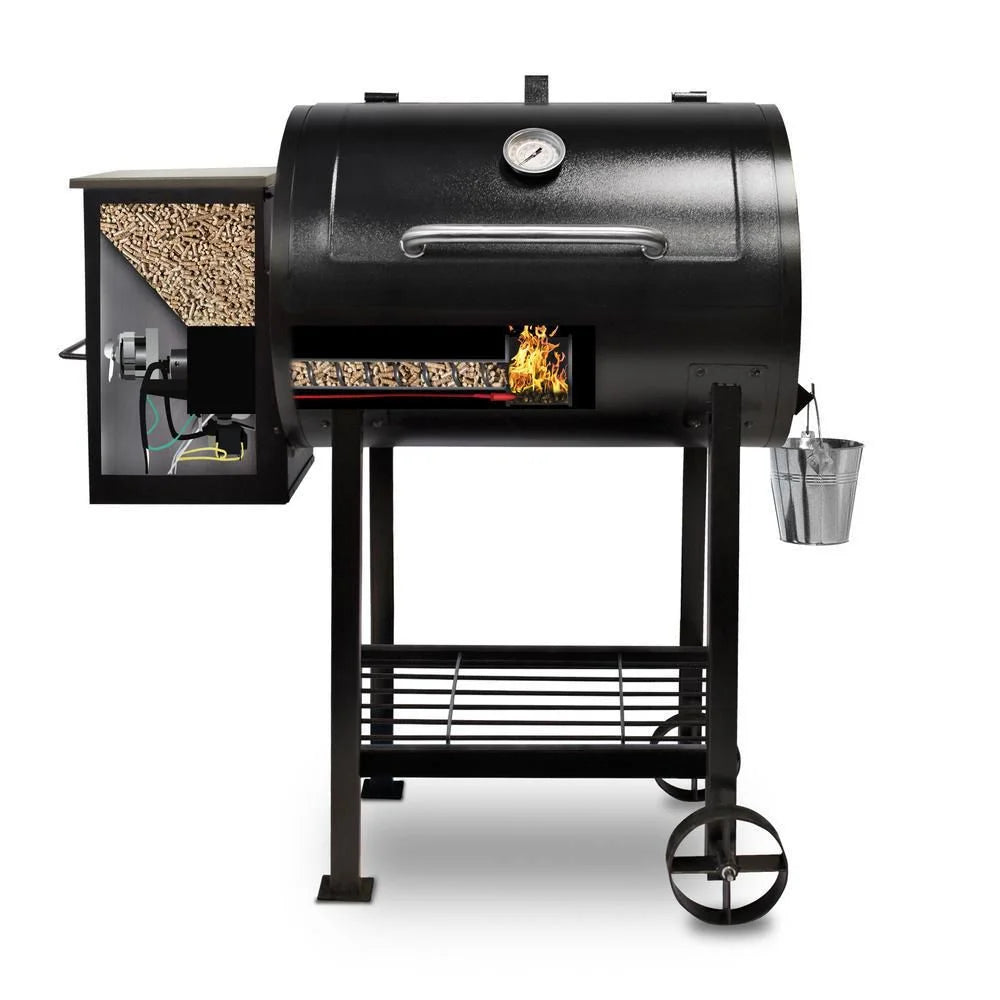 Barbecue à granulés à bois Pit Boss 700 Classic avec gril à flammes