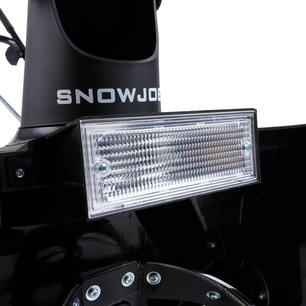 Souffleuse à neige électrique monobrin Snow Joe de 18 pouces avec phare, 15 A