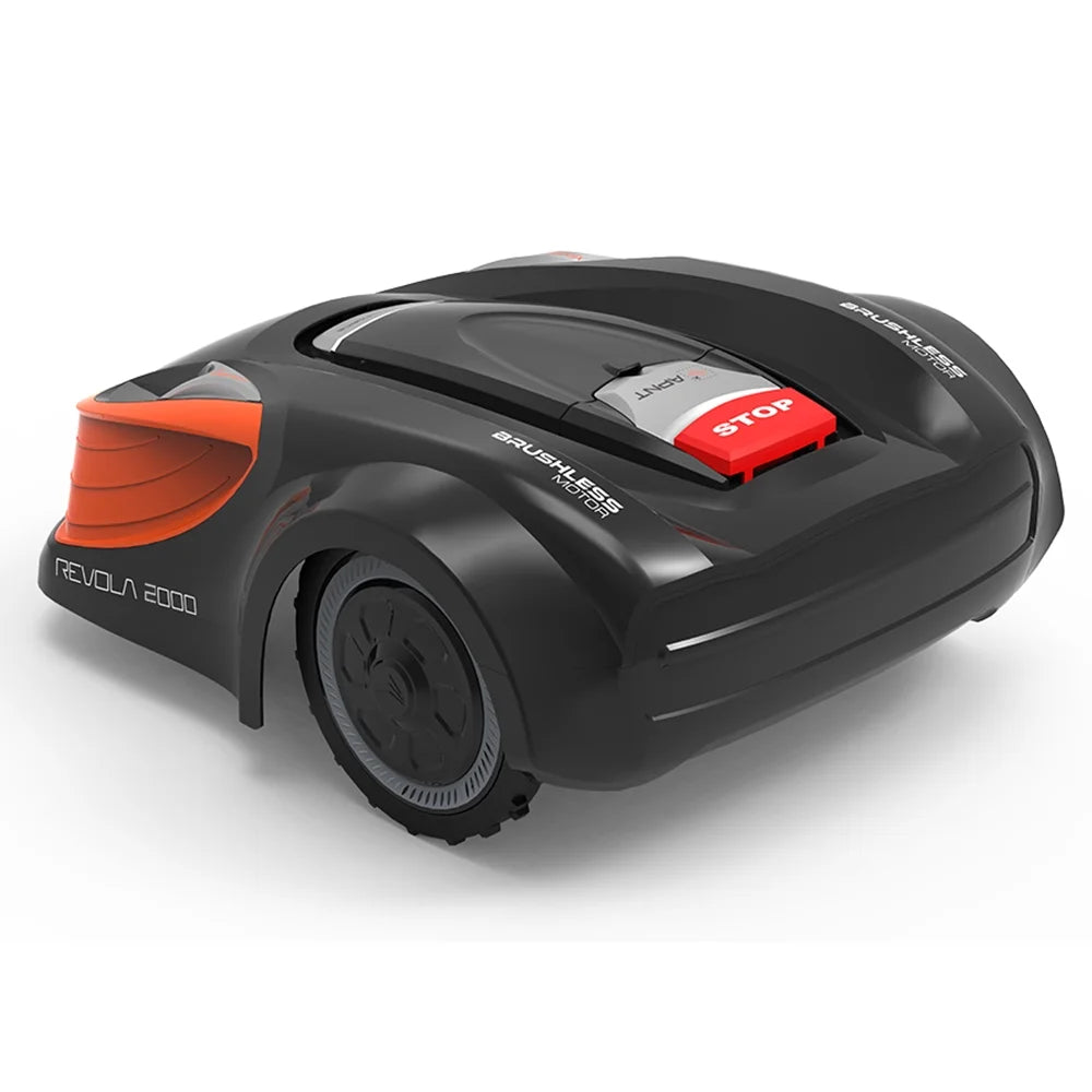 Tondeuse à gazon robot Yard Force 28 volts avec moteurs-roues sans balais, contrôle Wi-Fi et application CloudHawk
