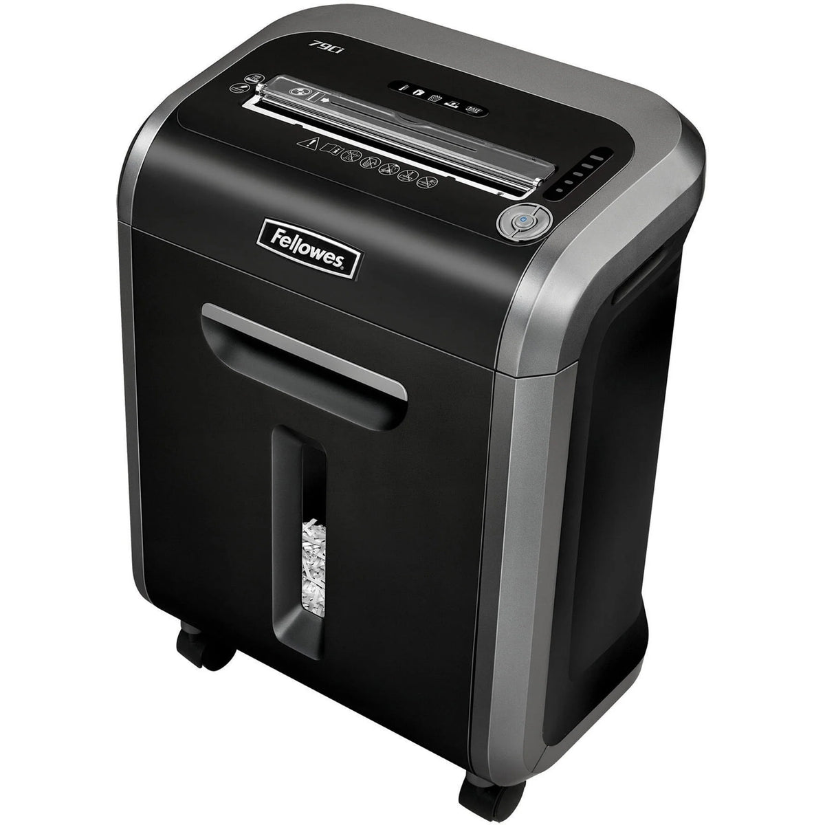 Destructeur de documents coupe croisée Fellowes Powershred 79Ci, 100 % anti-bourrage