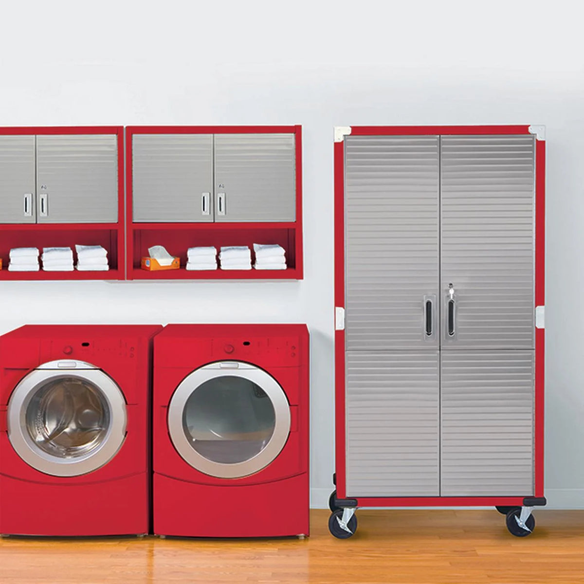 Seville Classics Classeur de rangement verrouillable à corps en acier UltraHD, unité d’étagères, 36 po l x 18 po P x 72 po H, granit