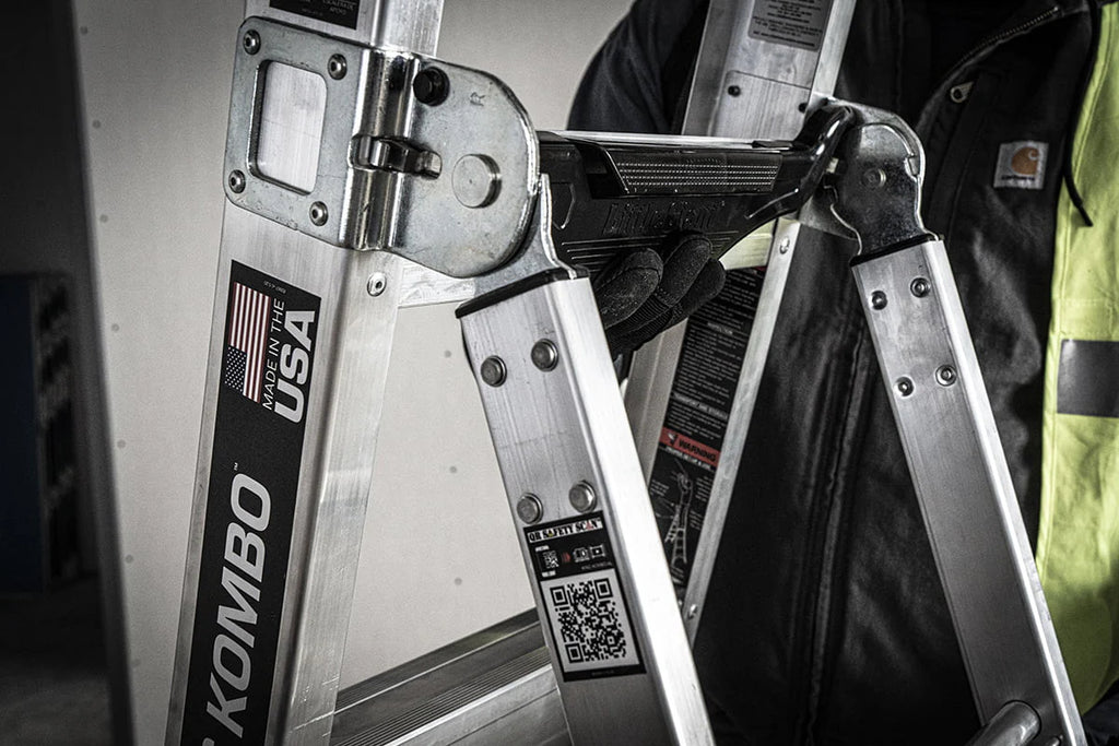 Little Giant King Kombo 5'-8' Échelle combinée 3-en-1 en aluminium, Type 1A - Capacité de 300 lb, Portée de 11 pi 4 po