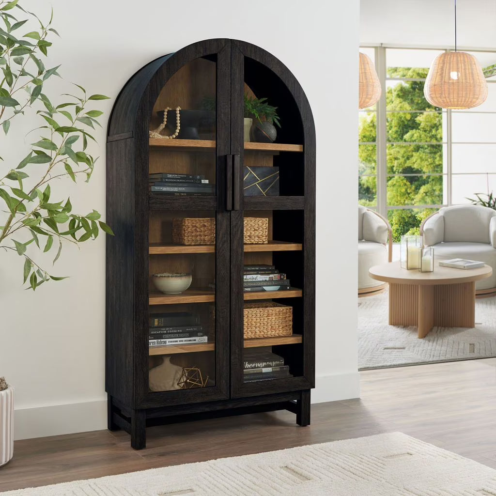 Meuble d'appoint à arche Juliet de Better Homes & Gardens, finition noire