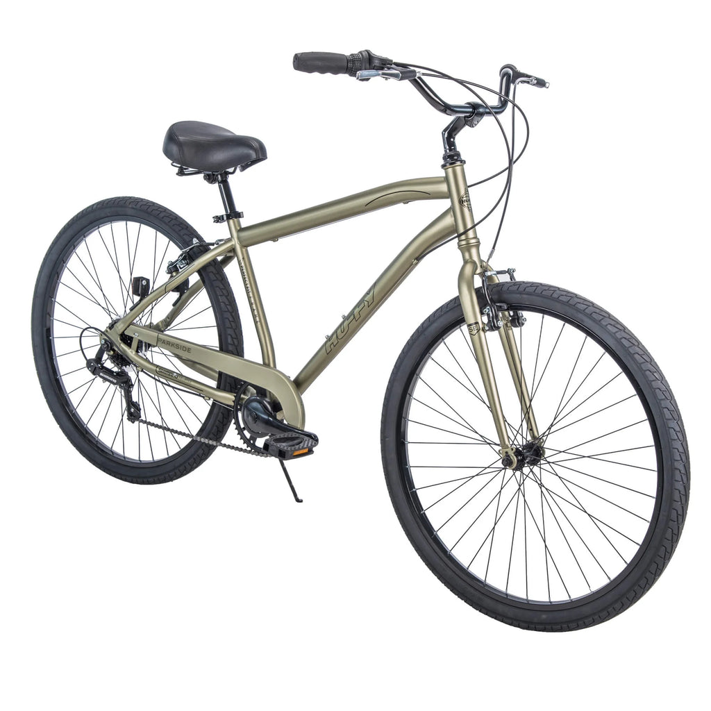 Vélo de confort pour homme Parkside SE 27,5 avec cadre à ajustement parfait, vert sauge