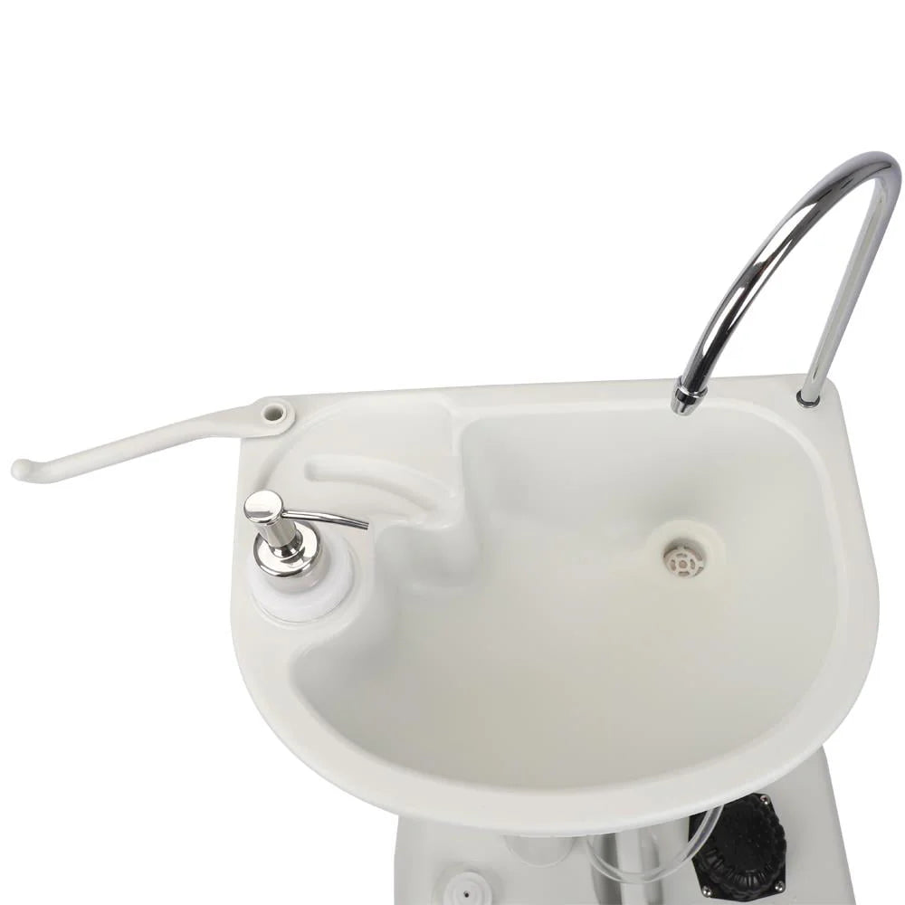 Évier de camping portable avec station de lavage des mains