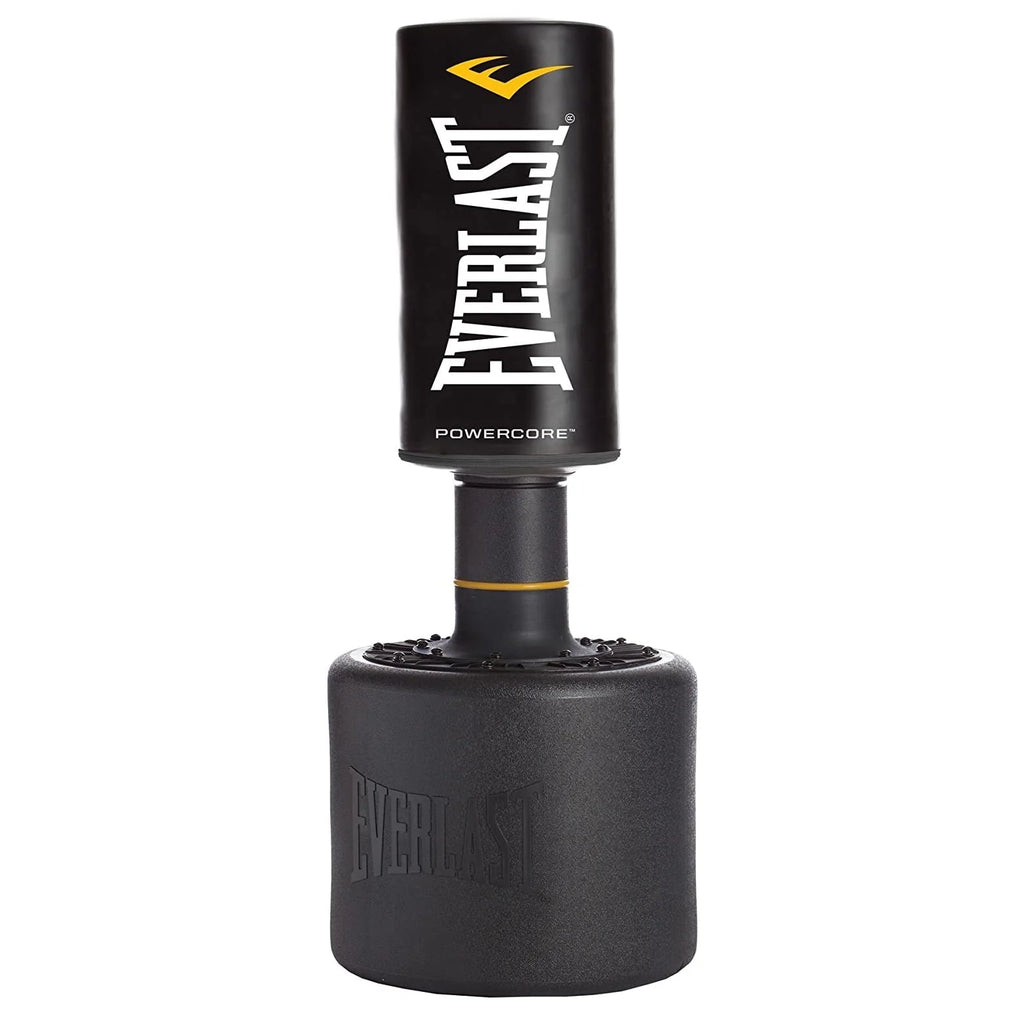 Sac de fitness d’entraînement robuste Everlast Powercore, autoportant, pour usage intérieur, de forme arrondie