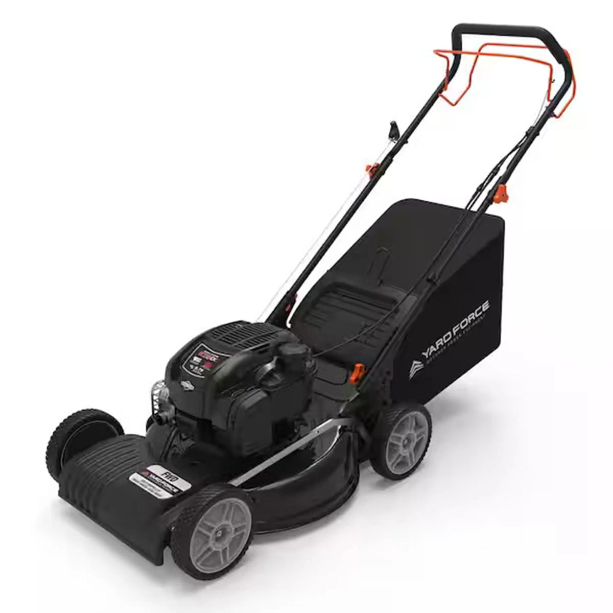 Tondeuse à gazon autotractée 3-en-1 Yard Force FWD avec plateau en acier de 22 pouces