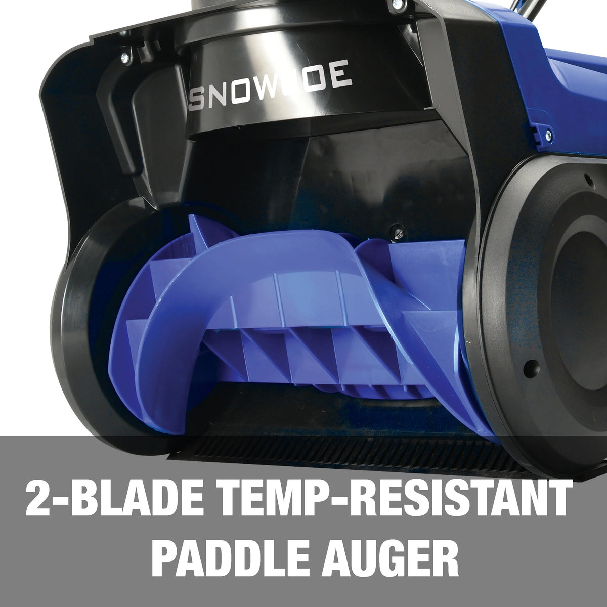 Souffleuse à neige sans fil Snow Joe 48 V de 15 pouces, moteur sans balais de 750 W, 2 batteries de 4,0 Ah et chargeur