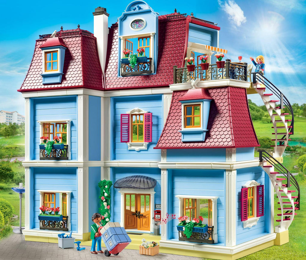 Grande maison de poupée Playmobil. Recommandée à partir de 4 ans
